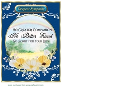 Pet sympathy insert 3