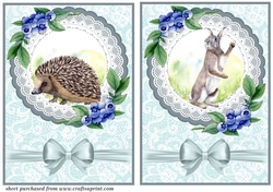2 Forest animal card fronts 3