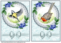 2 Forest animal card fronts 5