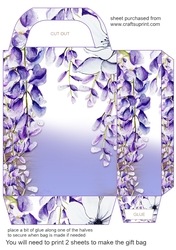 Wisteria gift bag 1