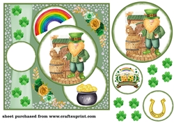 St Patricks Day card front 2