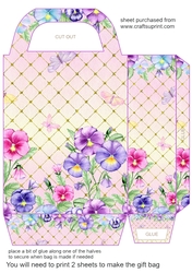 Pansy gift bag 1