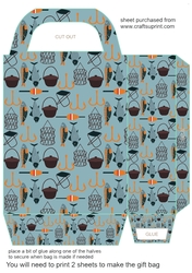 Fishing themed gift bag 7
