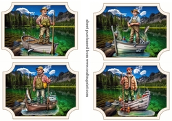 4 Gone fishing toppers 1