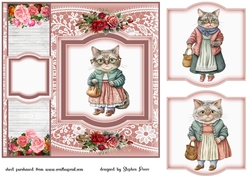 Kitty Granny card front
