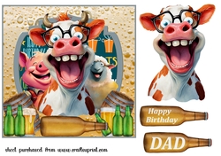Party Animal card front