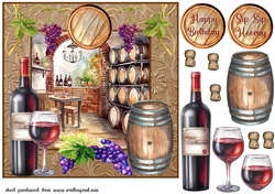 Wine tasting card front