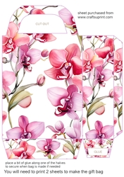 Orchids gift bag 1