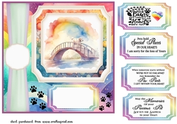 Rainbow bridge card front 3