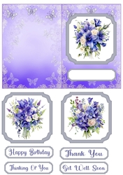 Canterbury and Bluebells c6 card 2