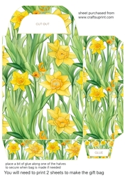 Daffodil gift bag 4