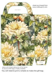 Chrysanthemums gift bag 2