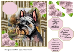 Scottie dog card front 3
