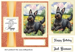 Someone special Scottie card front 2