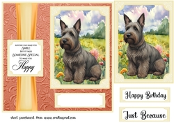 Someone special Scottie card front 4