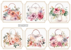 6 Floral handbag toppers 1
