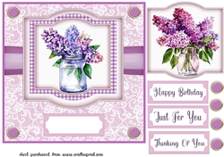 Lilacs card front 1