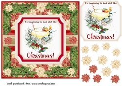 Christmas cocktails card front 1