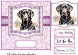 Lilac Lab card front 3