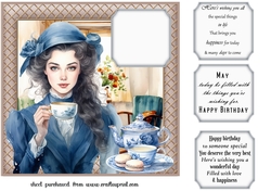 Always time for a cup of tea card front