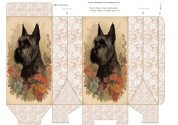 Floral Scottie pinch bag 5