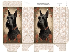 Floral Scottie pinch bag 6