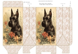 Floral Scottie pinch bag 8