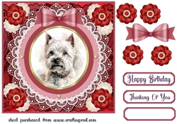 Red Westie card front 2