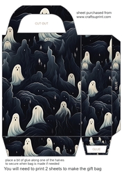 Halloween ghosts gift bag 1