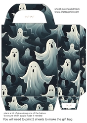 Halloween ghosts gift bag 3