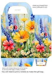 Wild flowers gift bag 7