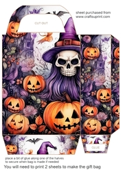 ....And pumpkins Halloween gift bag 3