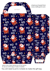 Christmas themed gift bag 5