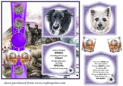 2 Panel Scottish dogs card front 1