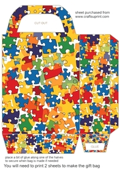 Jigsaw gift bag 6