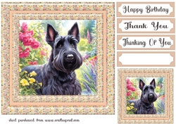 Summer pup card front 12