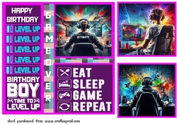 Boy Gamer card front 3