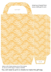 Pastel lace gift bag 16