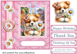 Sending flowers panel card front 6