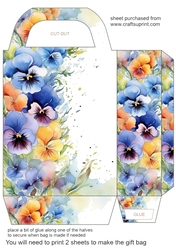 Floral edge gift bag 2