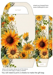 Floral edge gift bag 9