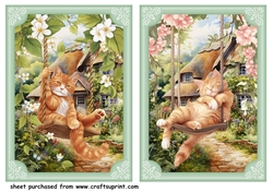 2 Cat on swing card fronts 2
