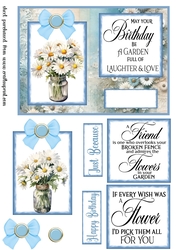 Blue daisies card front 2
