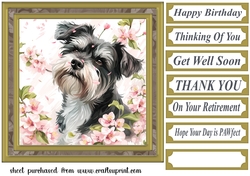 Its a dogs life card front 17