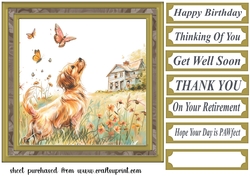 Its a dogs life card front 22