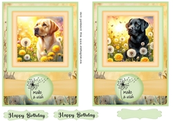 2 Make a wish pup card fronts 4