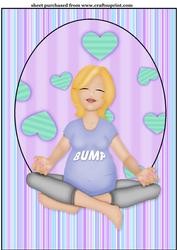 Time to Relax Pregnancy Topper 5