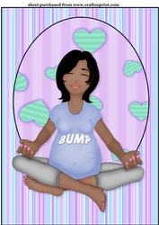 Time to Relax Pregnancy Topper 6