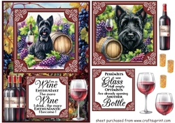 Scottie vineyard card front