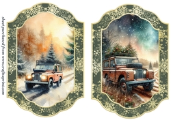 2 Home for Christmas toppers 2
